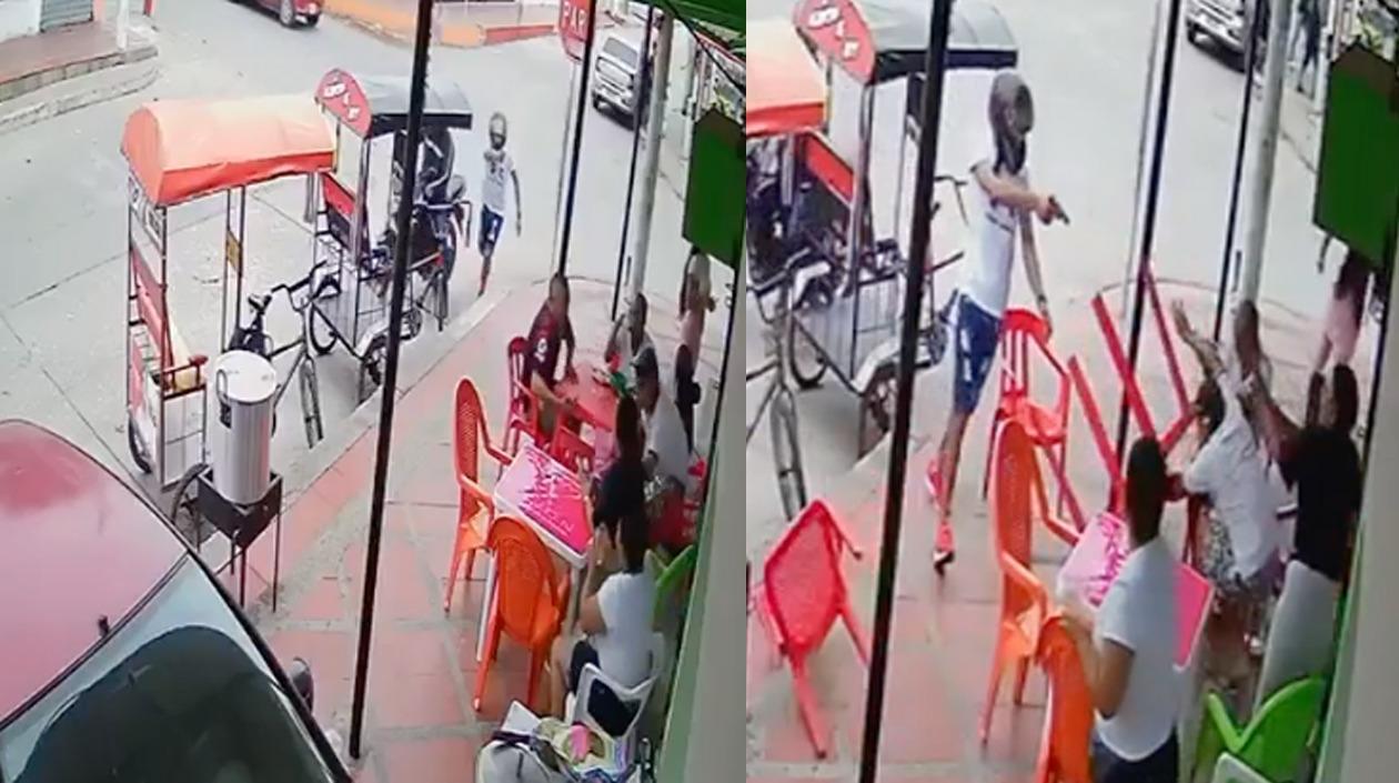 Atraco en el barrio Las Nieves. 