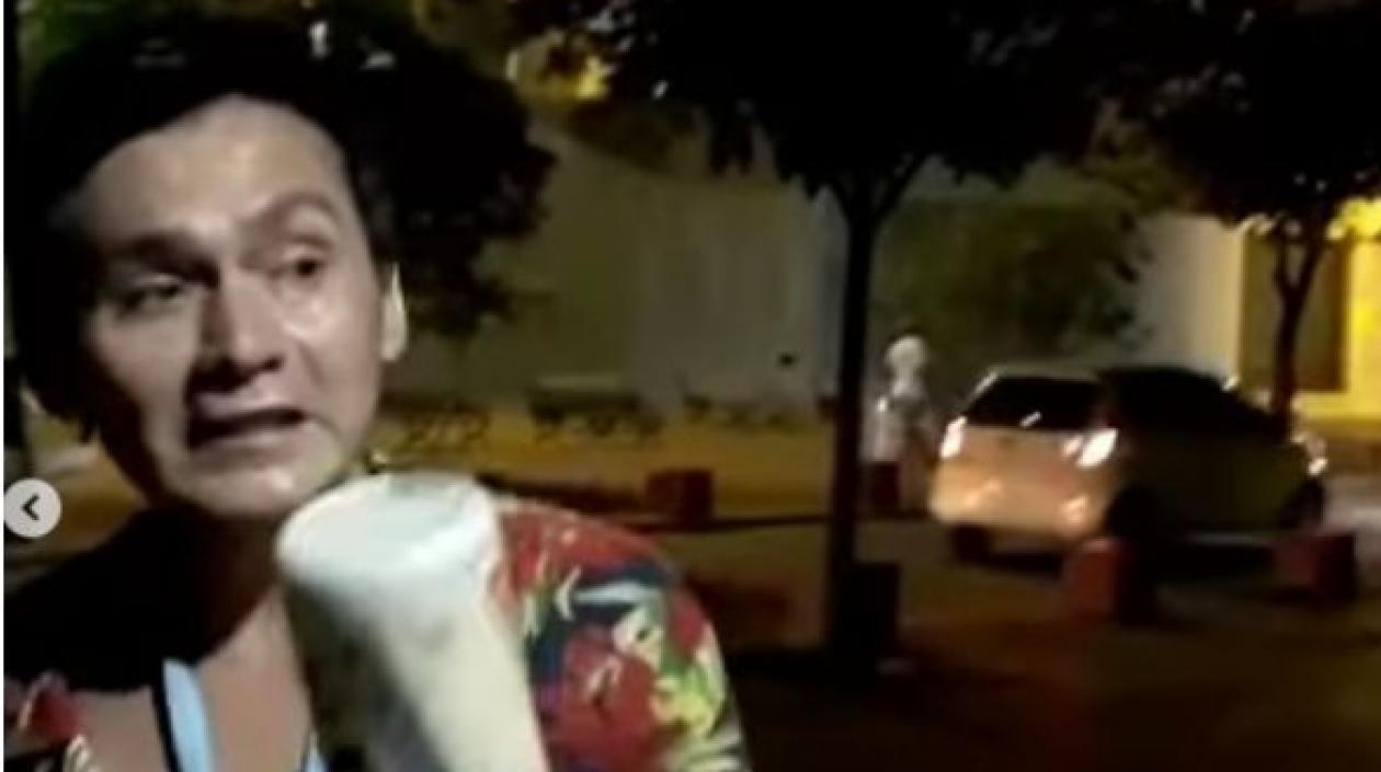 El extranjero que se defendió del atracador.