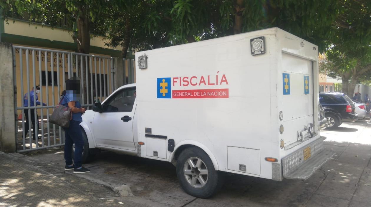 Fachada de Medicina Legal en Barranquilla.