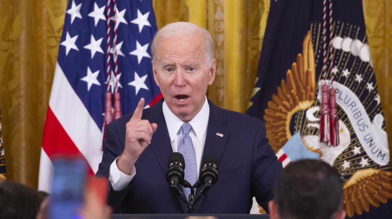 El presidente estadounidense, Joe Biden.