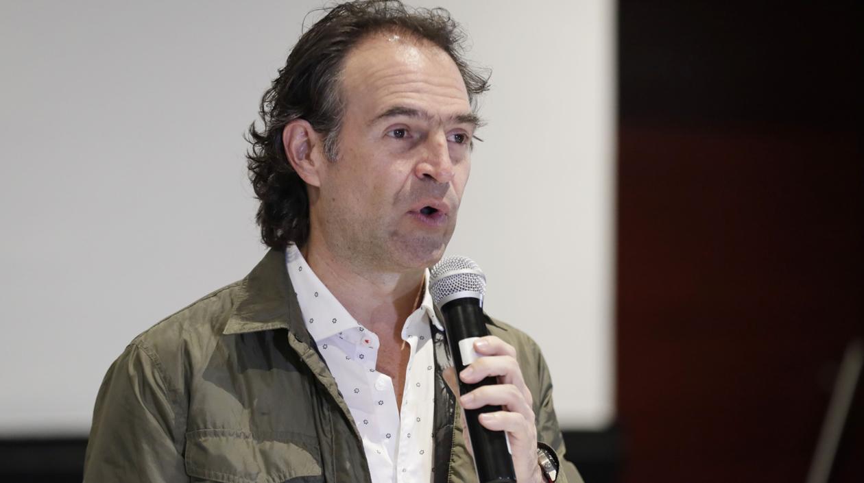 El candidato presidencial Federico "Fico" Gutiérrez de la coalición Equipo por Colombia.