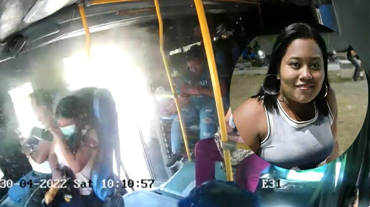 Olys Carolina Medina Escorcia, la mujer herida.