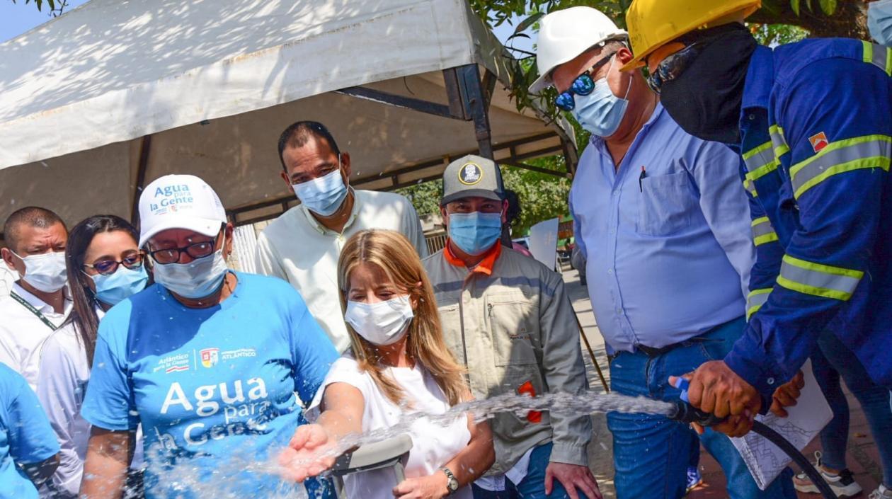 La Gobernadora del Atlántico, Elsa Noguera.