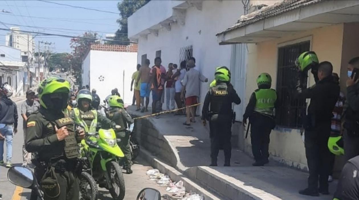 Lugar de los hechos.