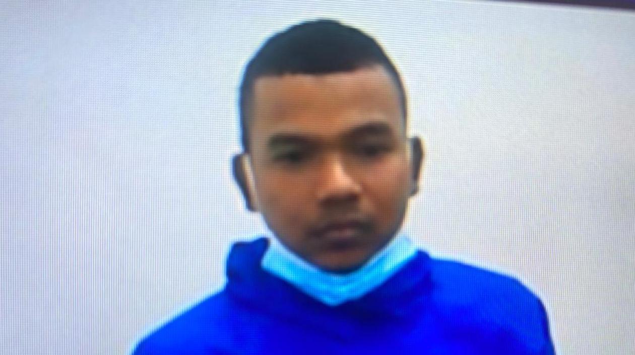 Jhostein Waldir Hurtado Mora, el presunto homicida.