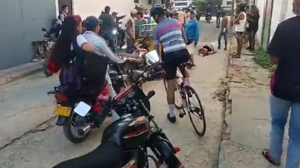 Lugar de los hechos.