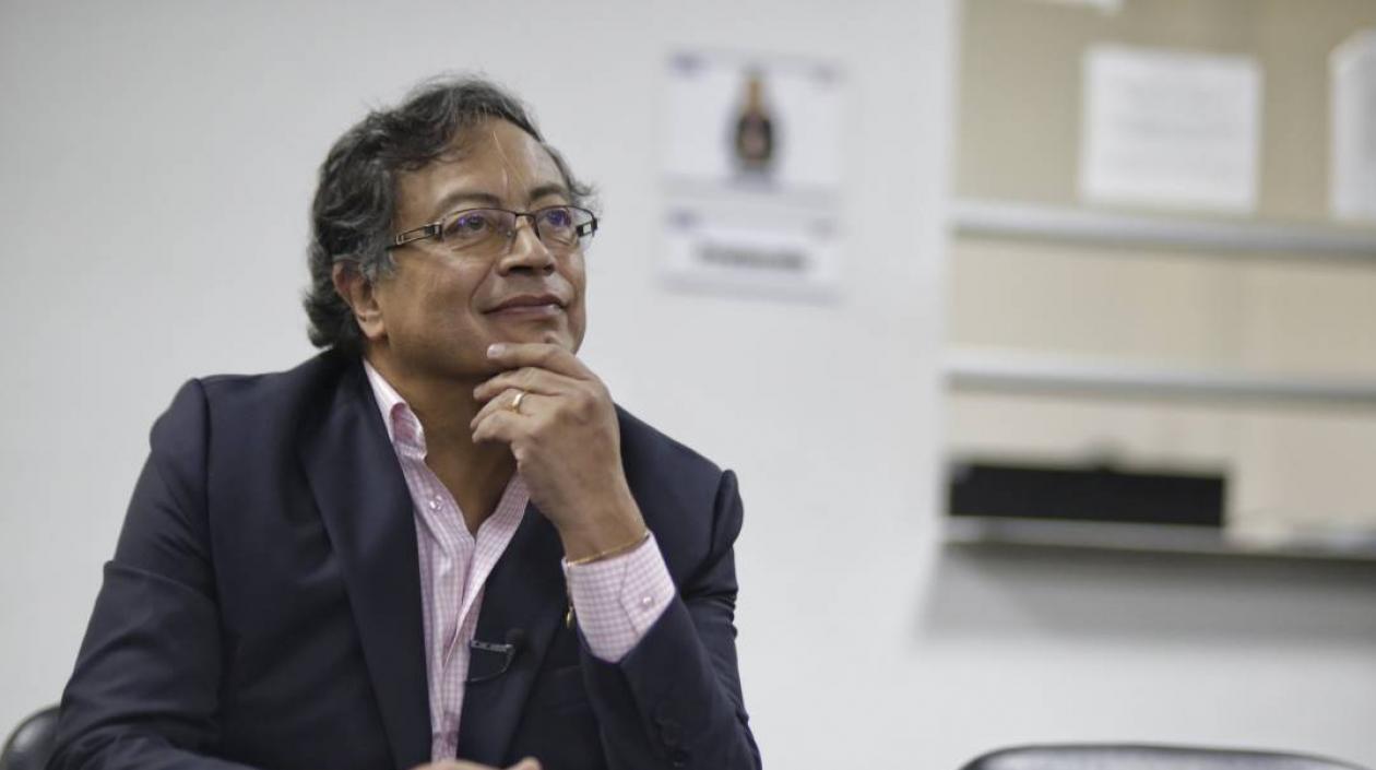 Gustavo Petro, aspirante a la presidencia.