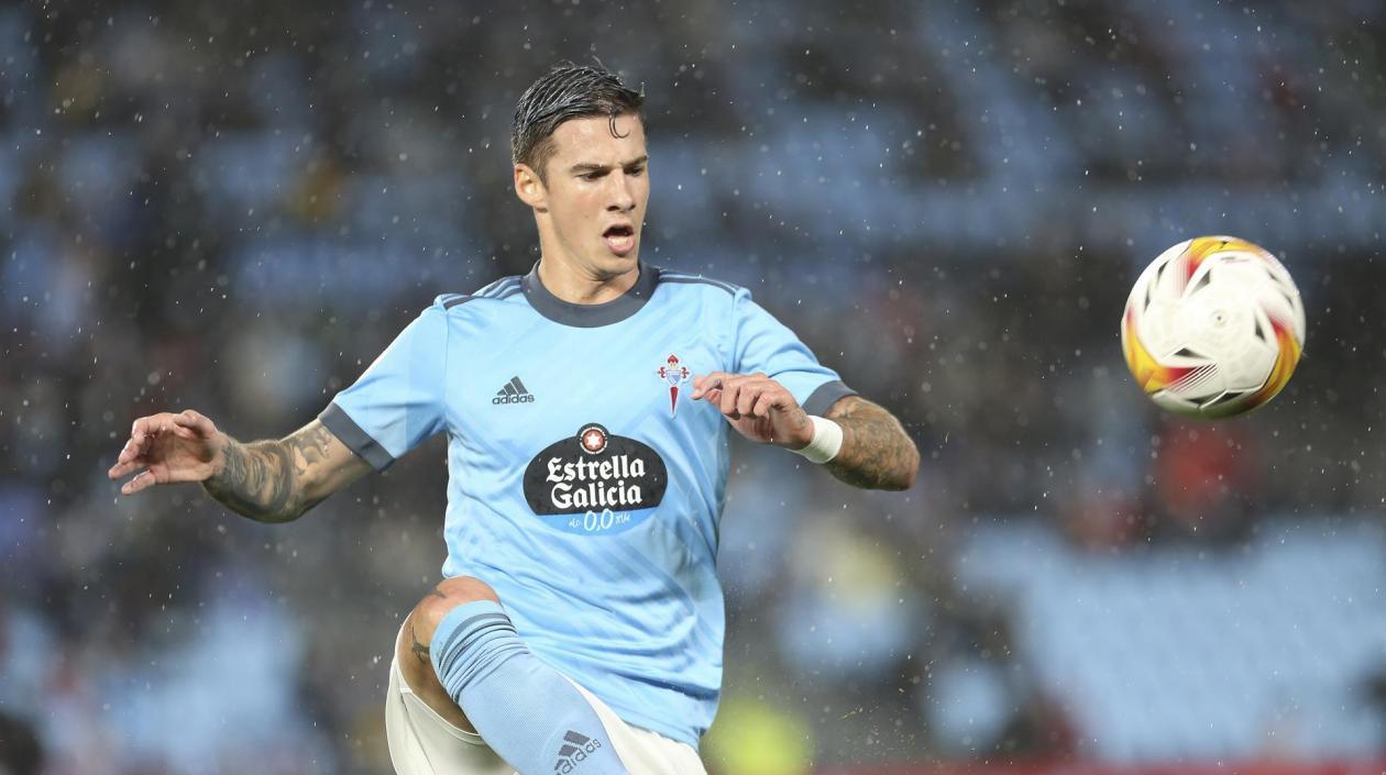 Santi Mina, jugador condenado.