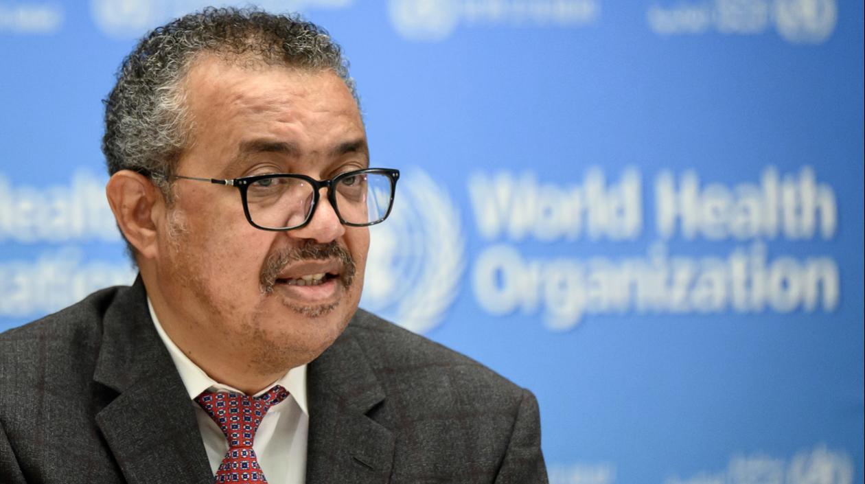 El director general de la OMS, Tedros Adhanom Ghebreyesus.