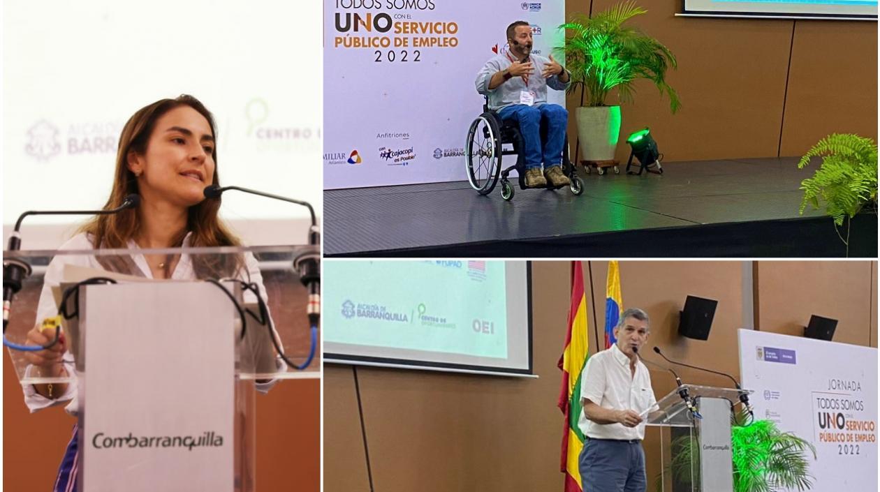 Evento ‘Todos somos uno con el Servicio Público de Empleo’.