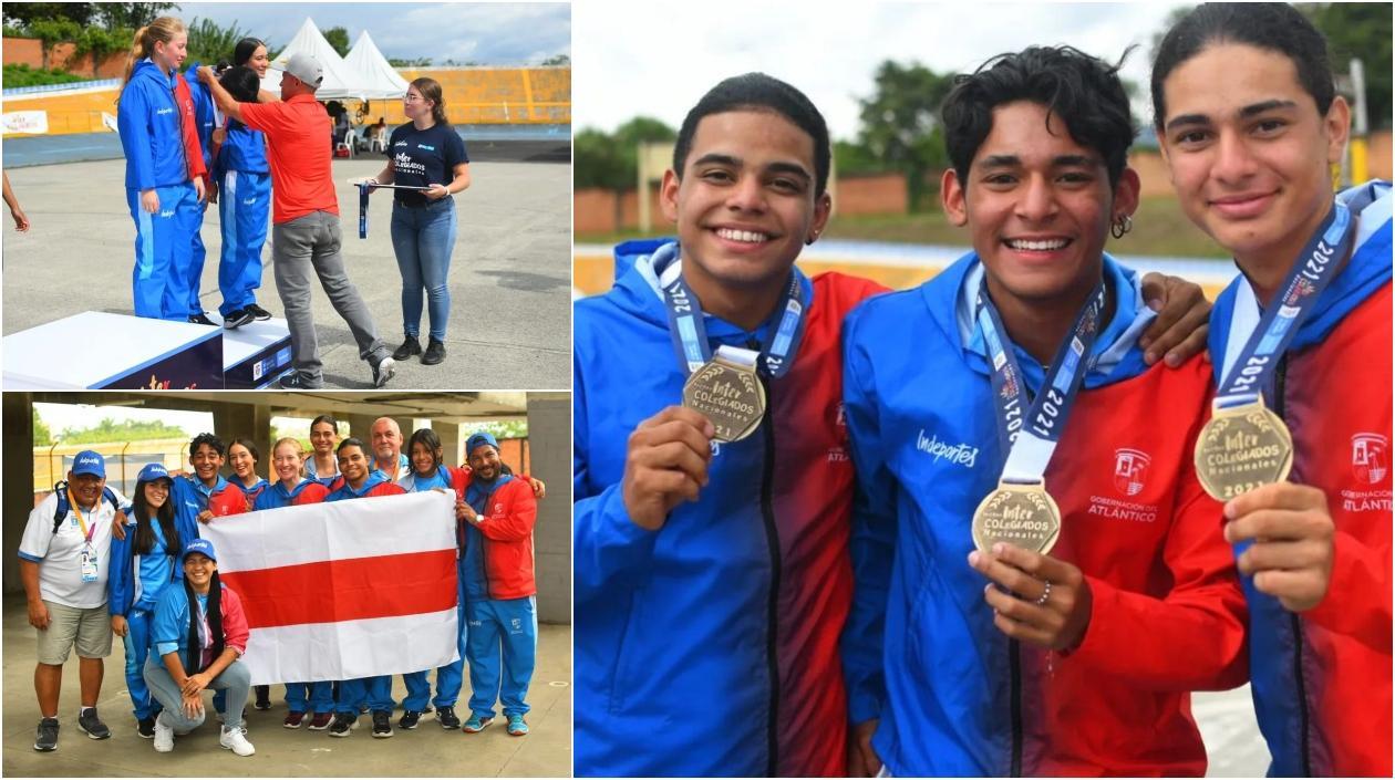 Ciclistas del Atlántico. 