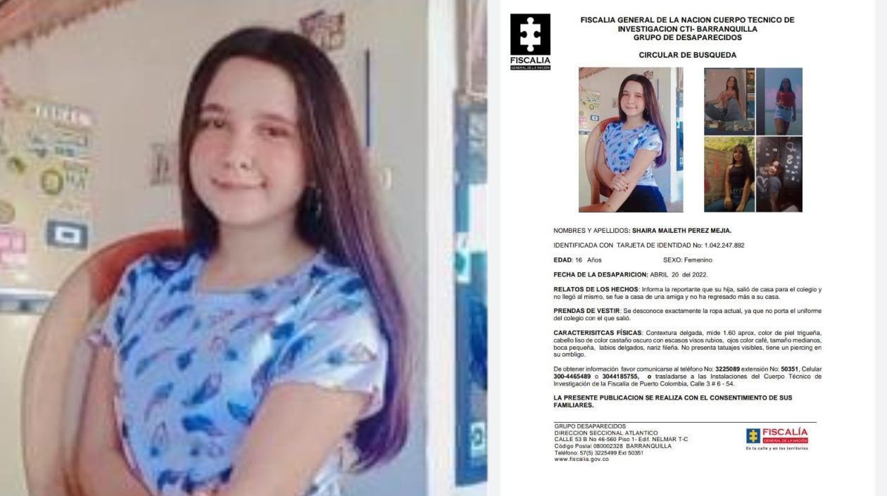 Shaira Maileth Pérez Mejía.