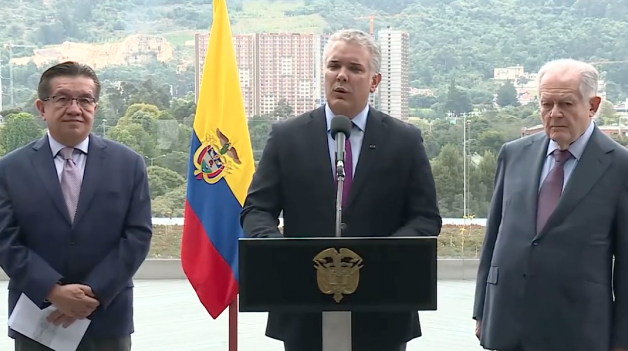 El Presidente de la República, Iván Duque.