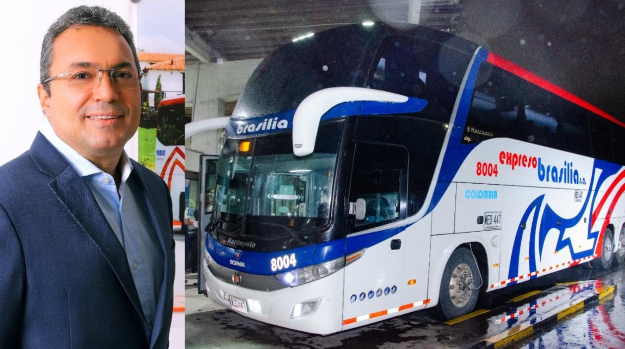 Alfredo De León Moreno, nuevo gerente general de Expreso Brasilia.