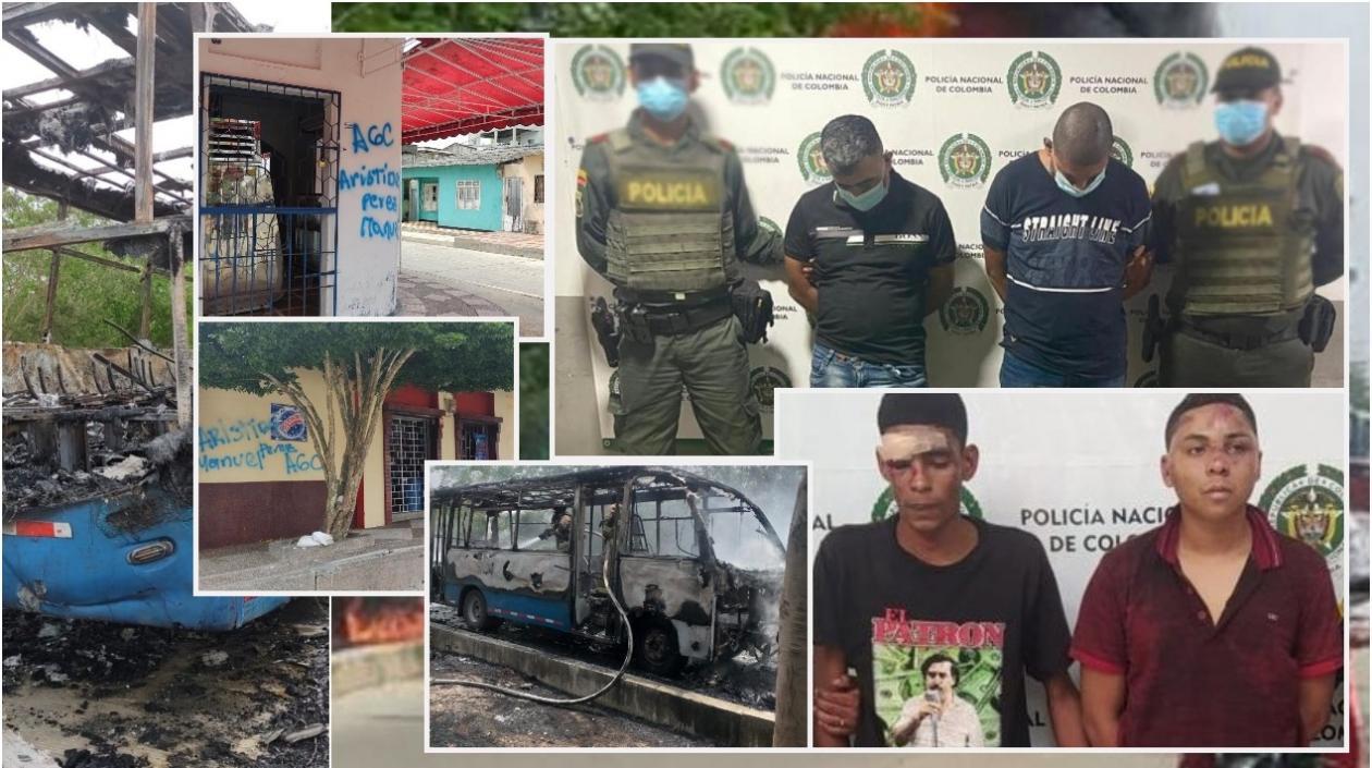 Impacto del paro armado en Atlántico.