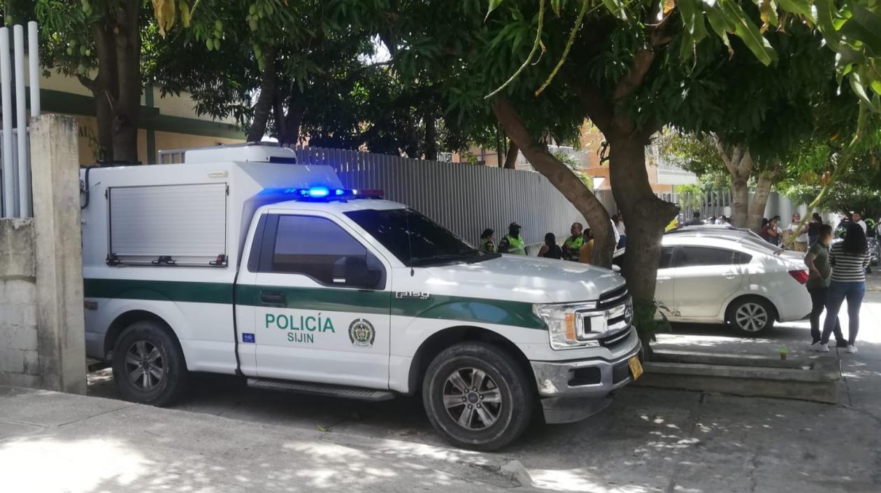 Fachada de Medicina Legal en Barranquilla.