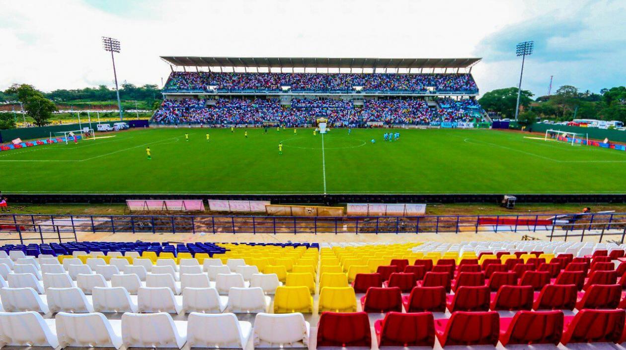Estadio Jaraguay de Montería. 