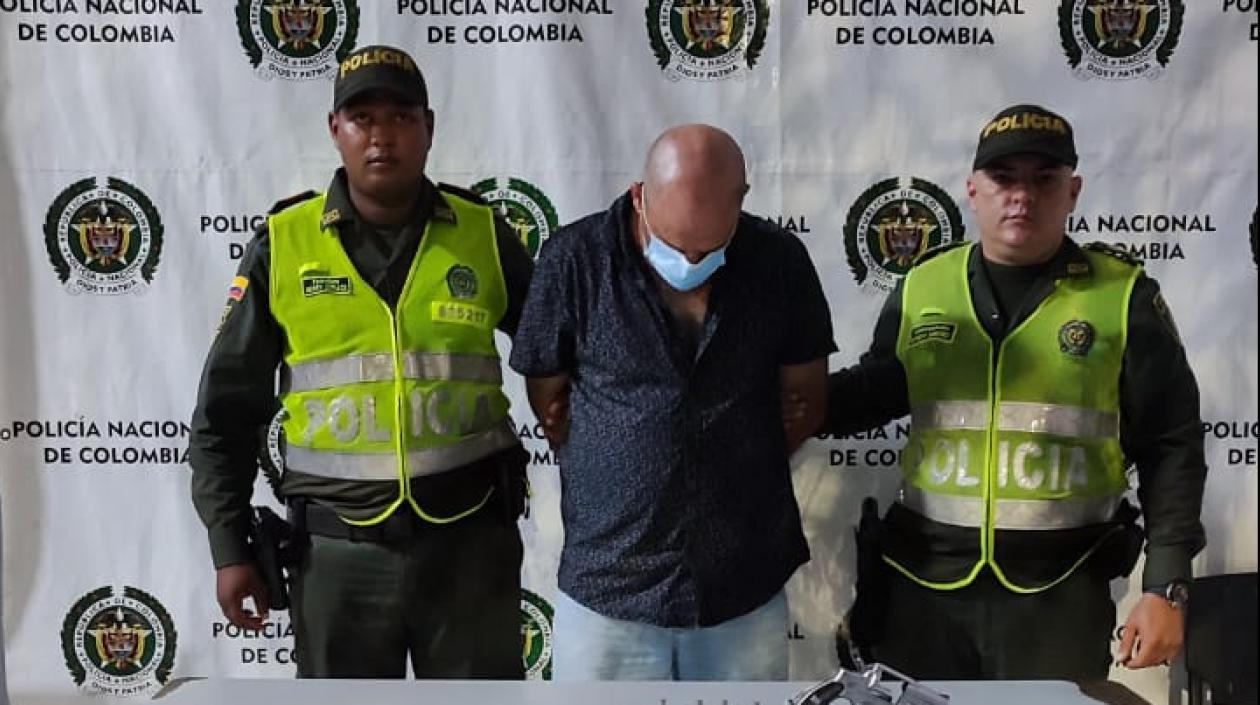 Alexei Guarín Vásquez, el capturado.