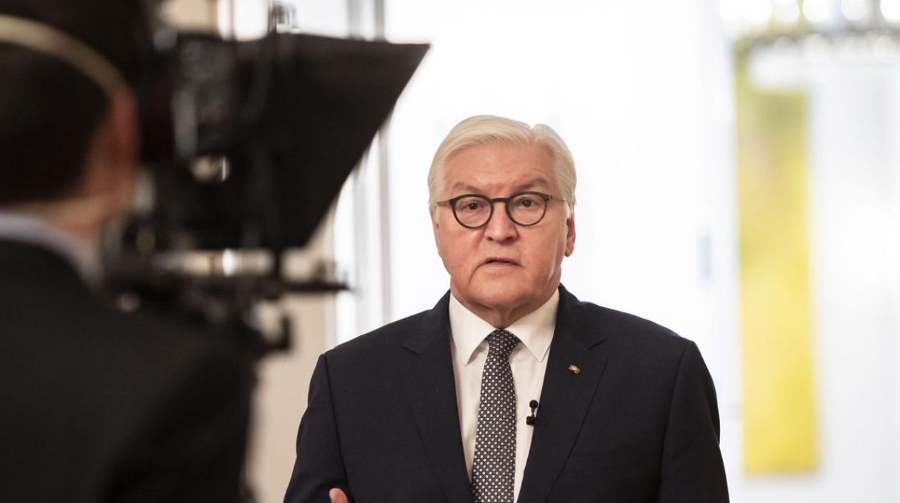 El presidente alemán, Frank Walter Steinmeier.