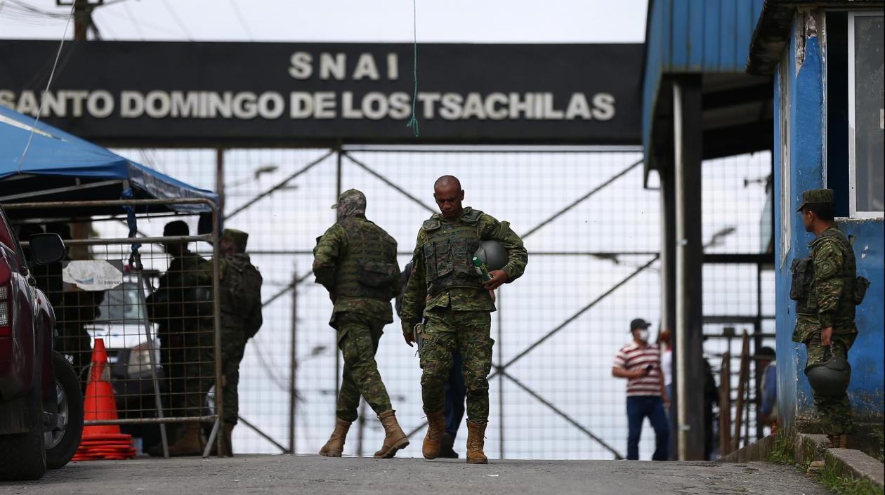 Amotinamiento en la cárcel de Santo Domingo de los Tsáchilas, en Ecuador.