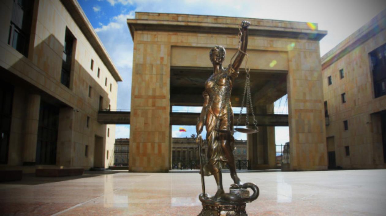 Fachada de la Corte Suprema de Justicia. 