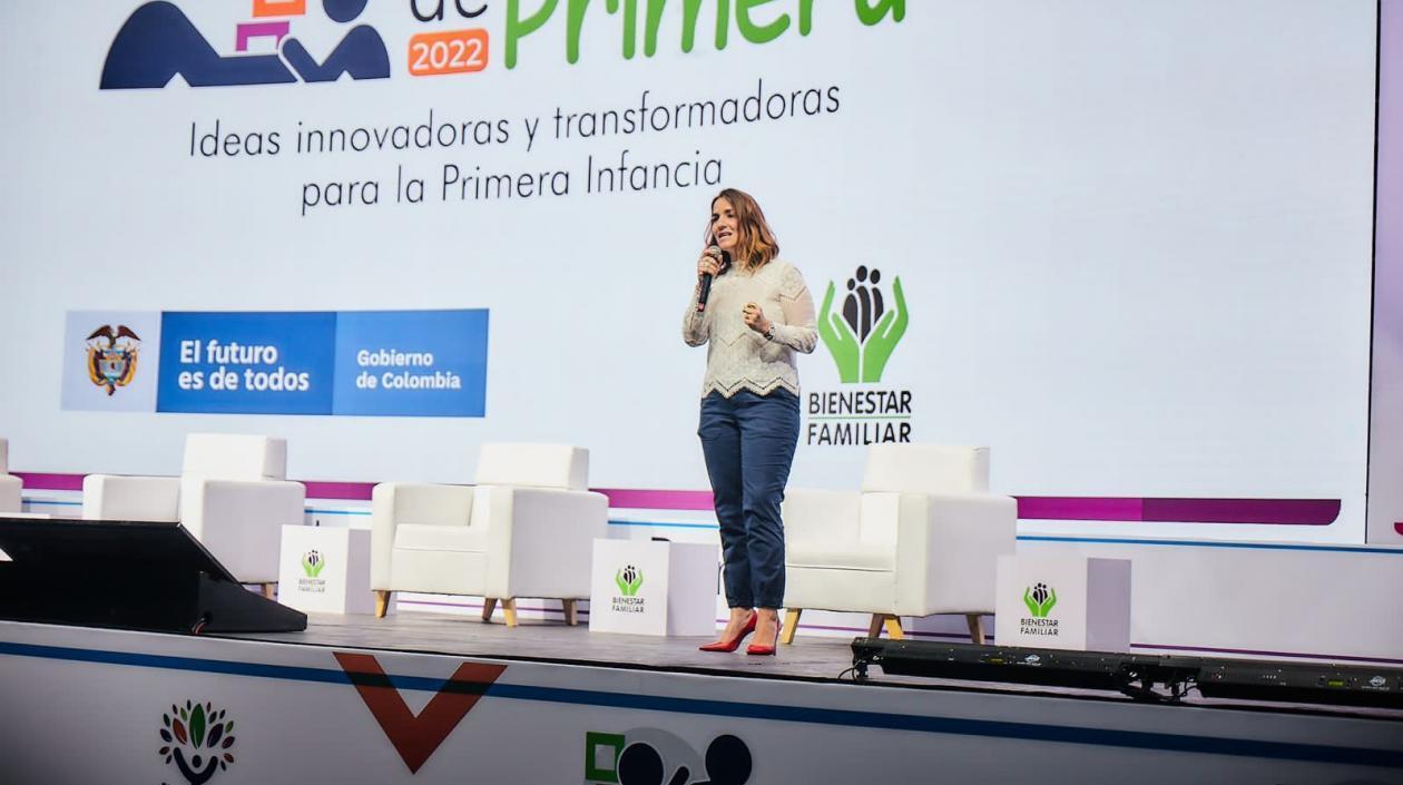 La directora del ICBF, Lina Arbeláez.