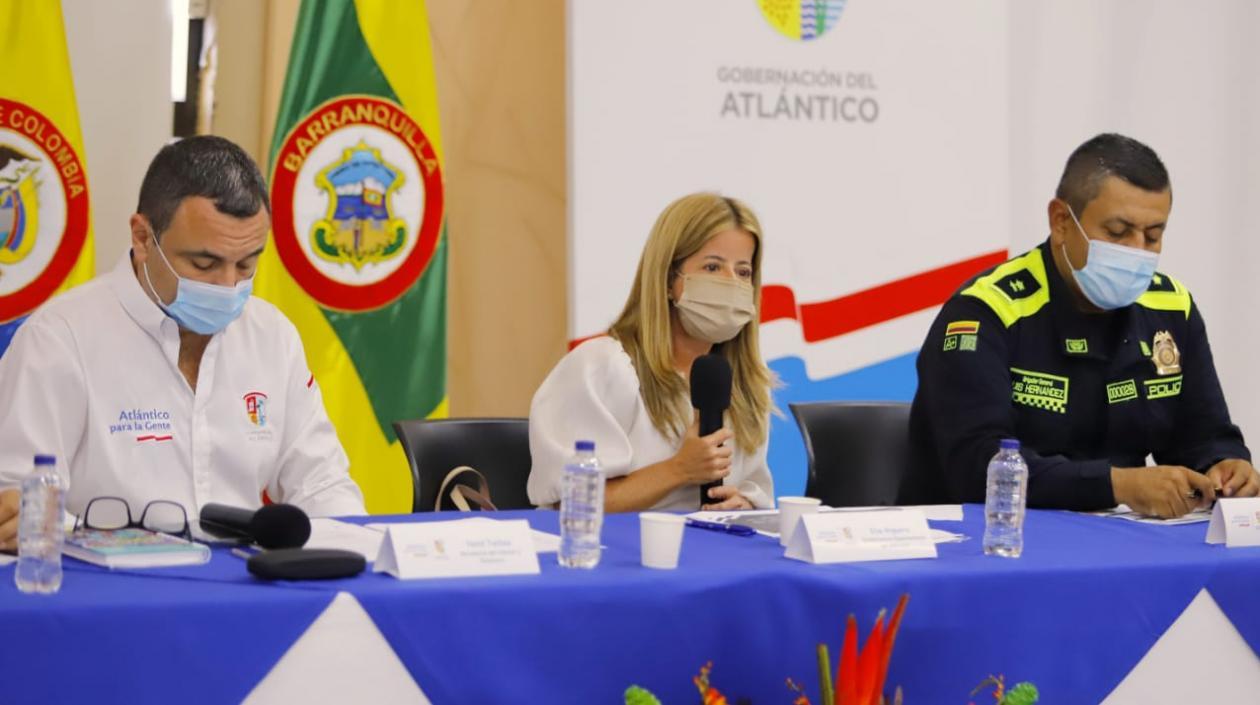 La Gobernadora del Atlántico, Elsa Noguera.