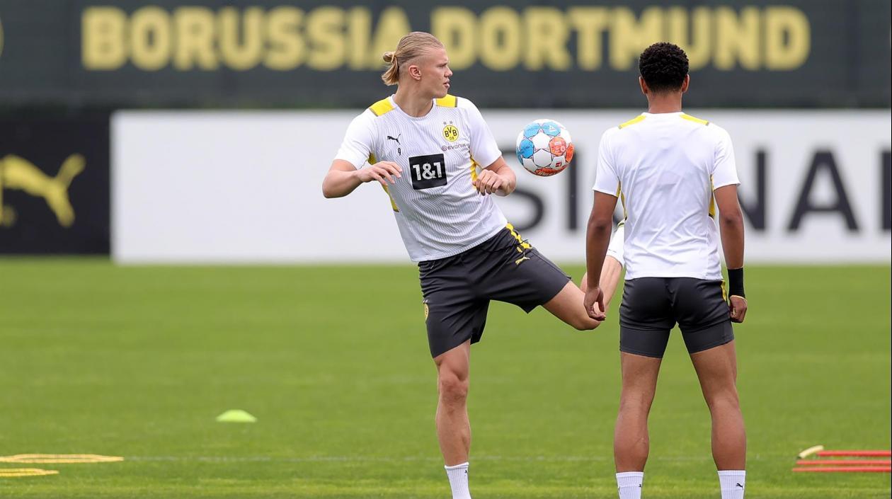 Erling Haaland, delantero noruego. 