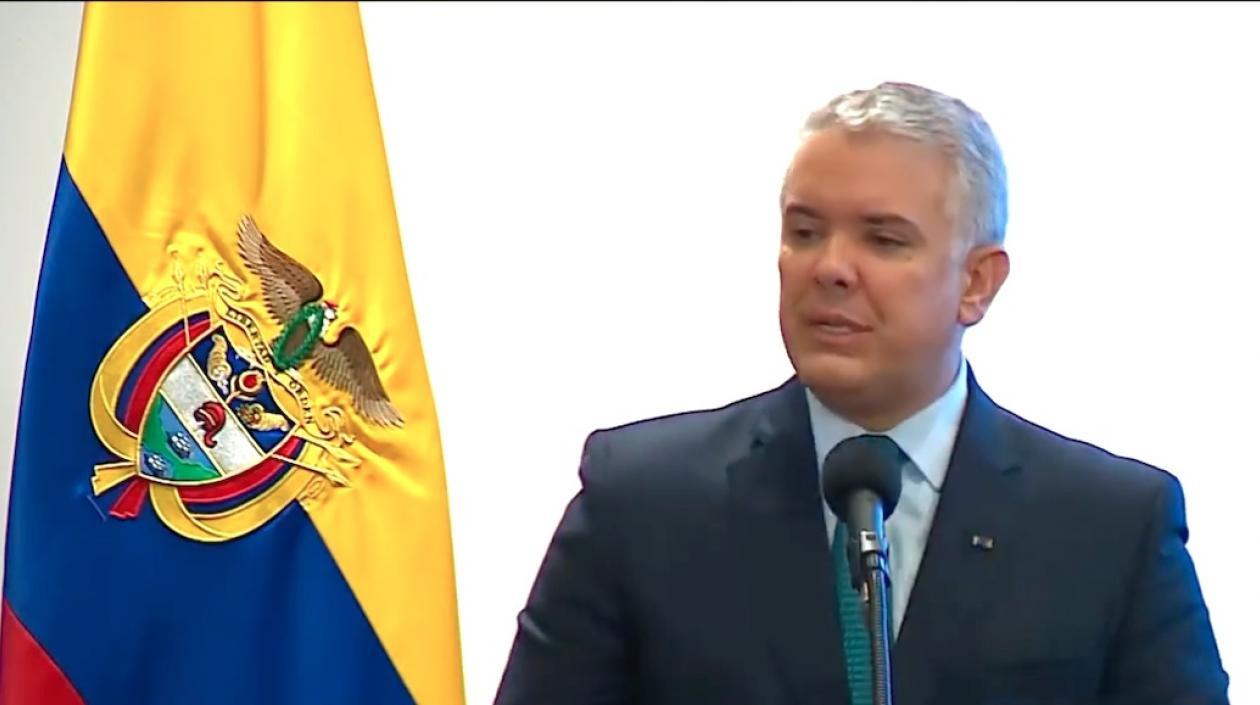 Iván Duque, Presidente de Colombia.
