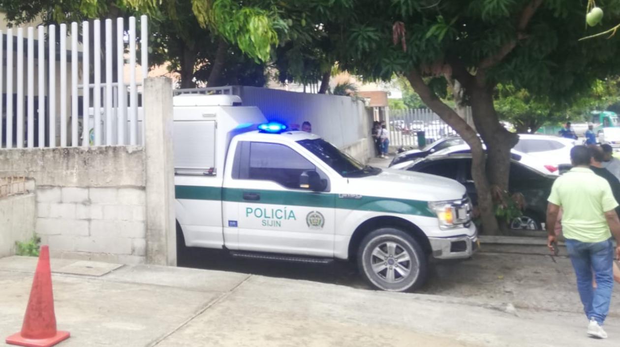 Instalaciones de Medicina Legal en Barranquilla.