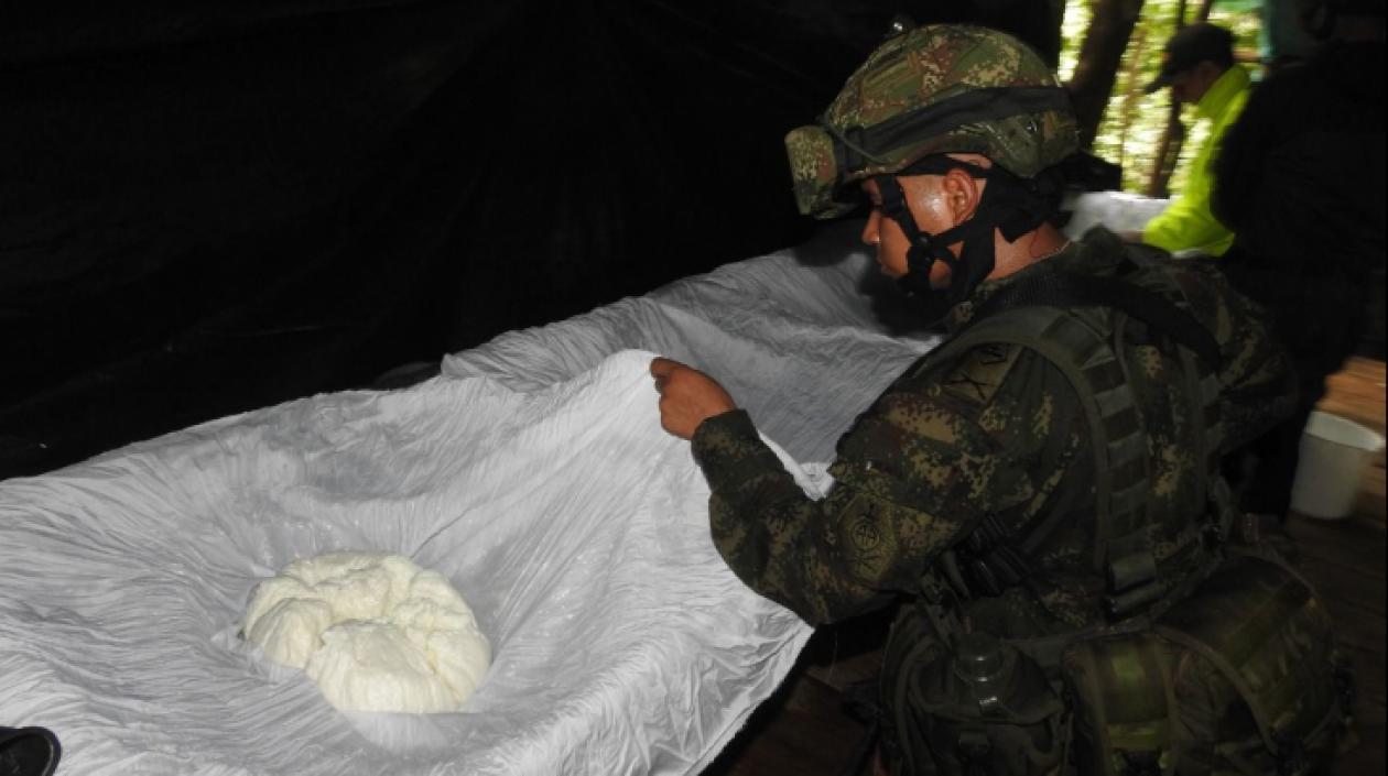 Uno de los complejos cocaleros.