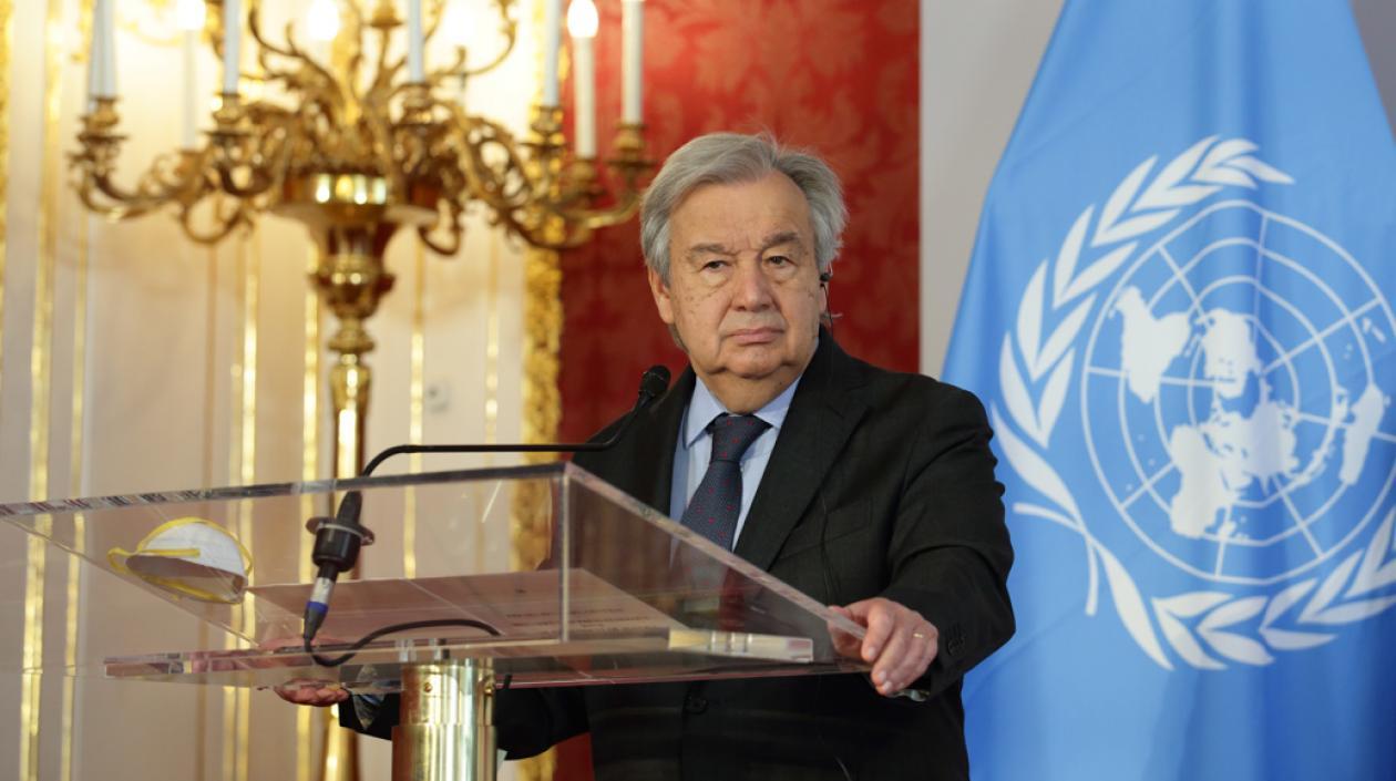El secretario general de la ONU, António Guterres.