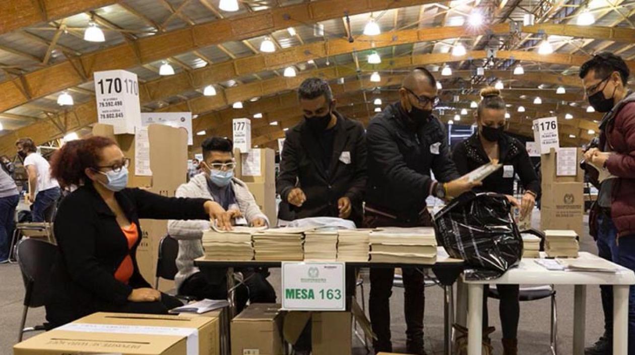 Jurados de votación.