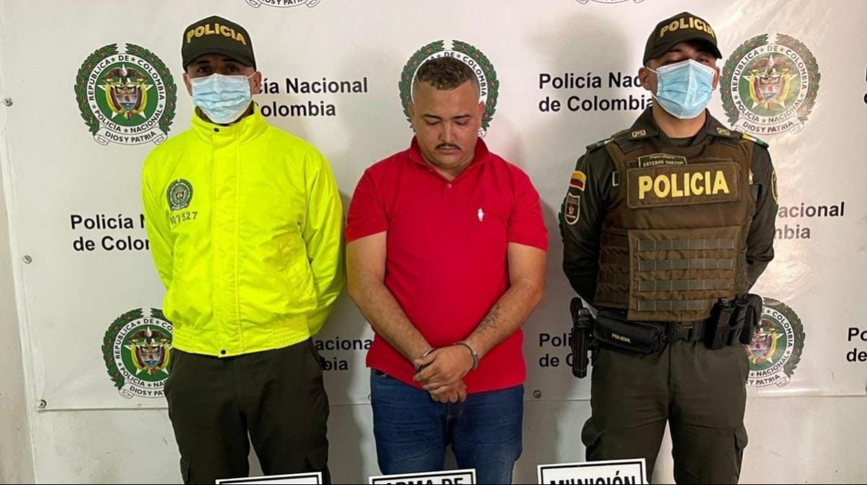 Alias 'Rubencho' tras ser capturado. 