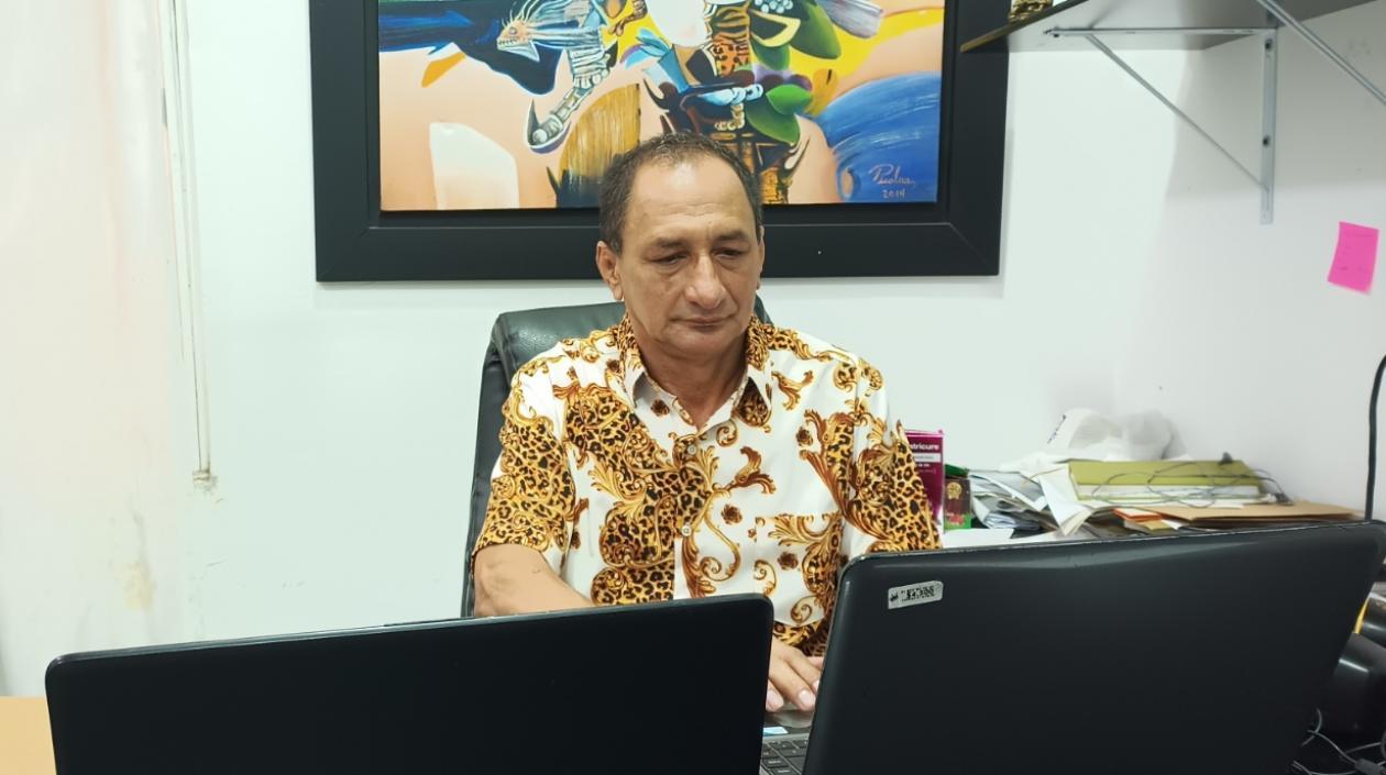 Iván Arnache, abogado del adolescente.