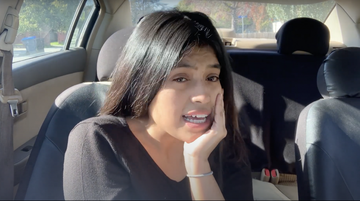 Claudia Hernández, madre de la menor.