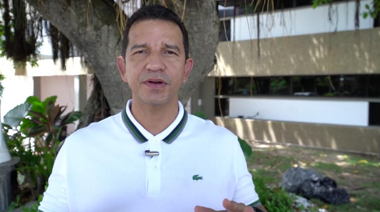 Gabriel Berdugo, secretario de Recreación y Deportes de Barranquilla. 