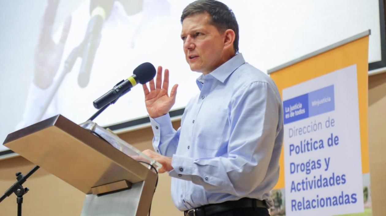 El ministro de Justicia, Wilson Ruiz Orejuela.