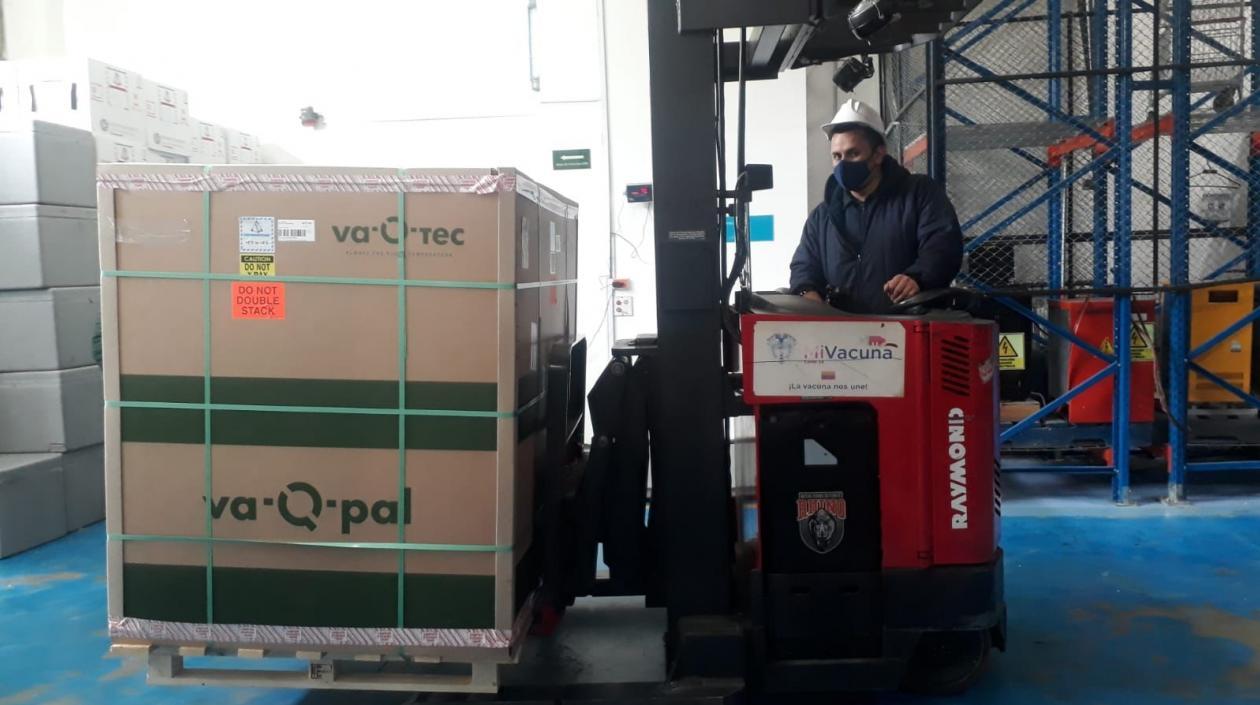 Las dosis que llegaron.