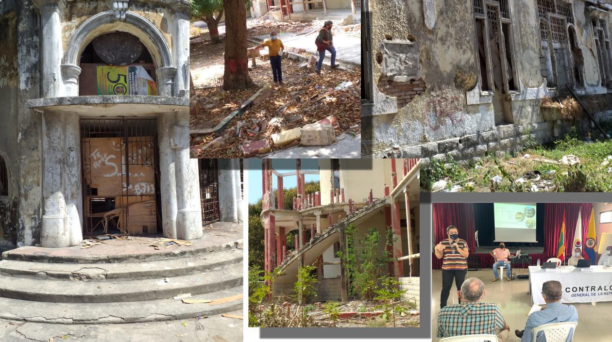 Imágenes de la sede del Colegio de Barranquilla, sede natural del colegio.