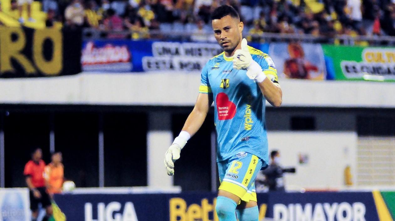 José Luis Chunga, arquero de Alianza Petrolera. 