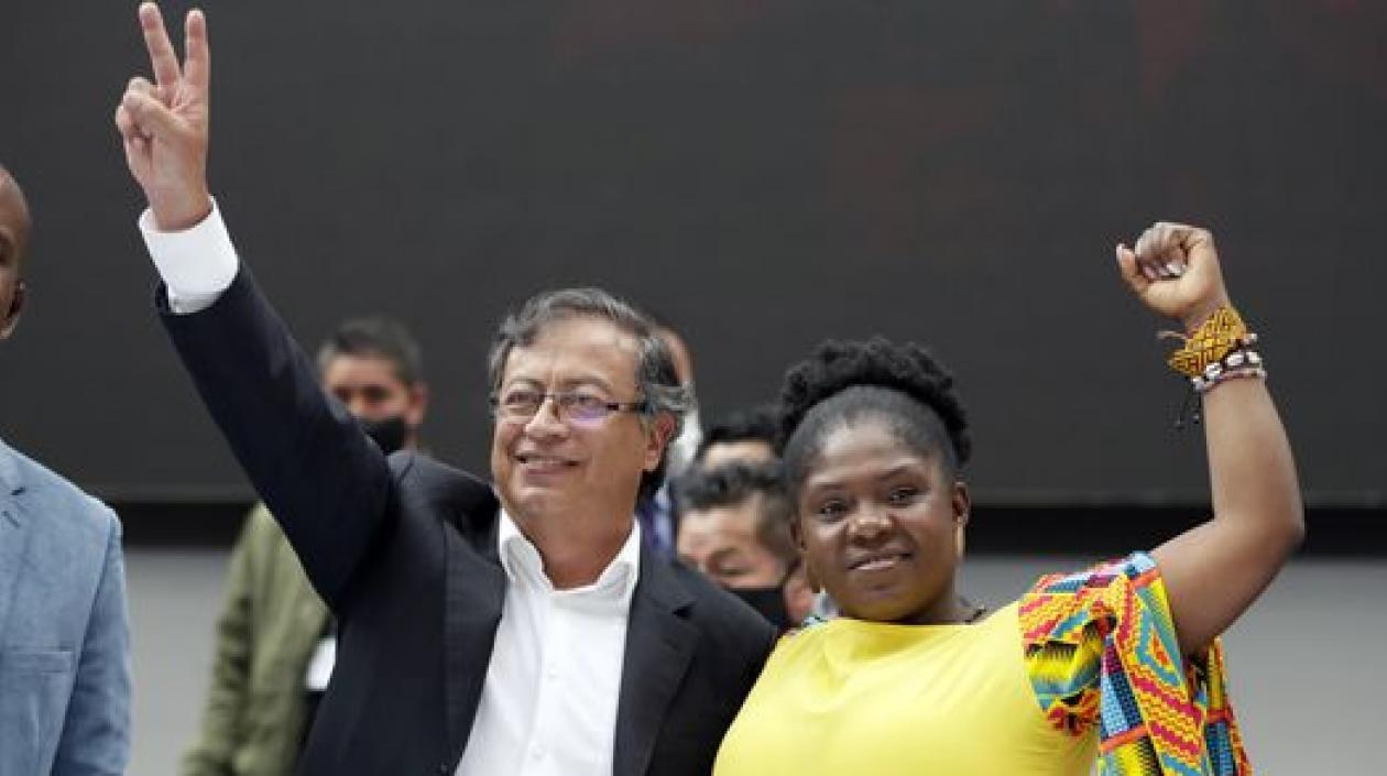 Gustavo Petro y Francia Márquez.