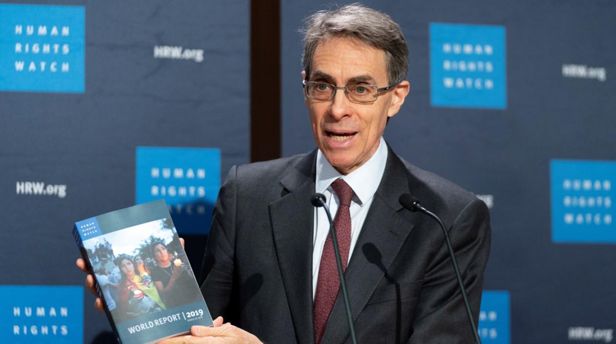 Director ejecutivo de HRW, Kenneth Roth.