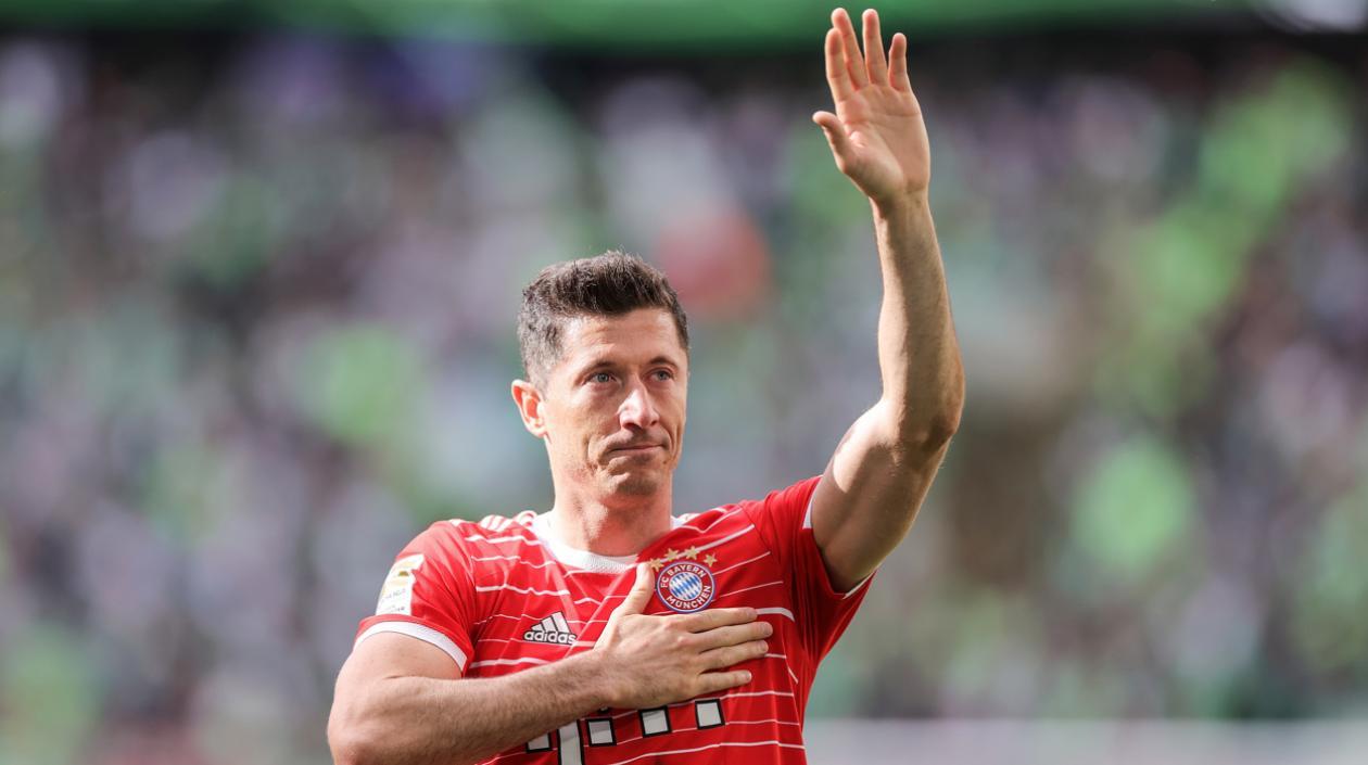 El polaco Robert Lewandowski.