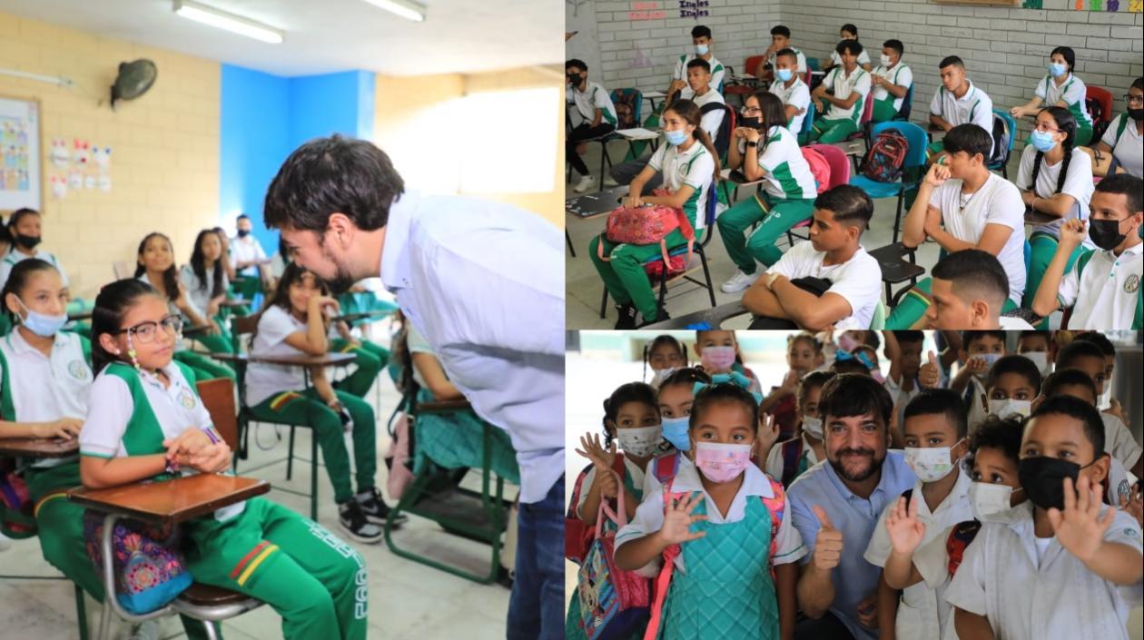 El Alcalde de Barranquilla, Jaime Pumarejo.