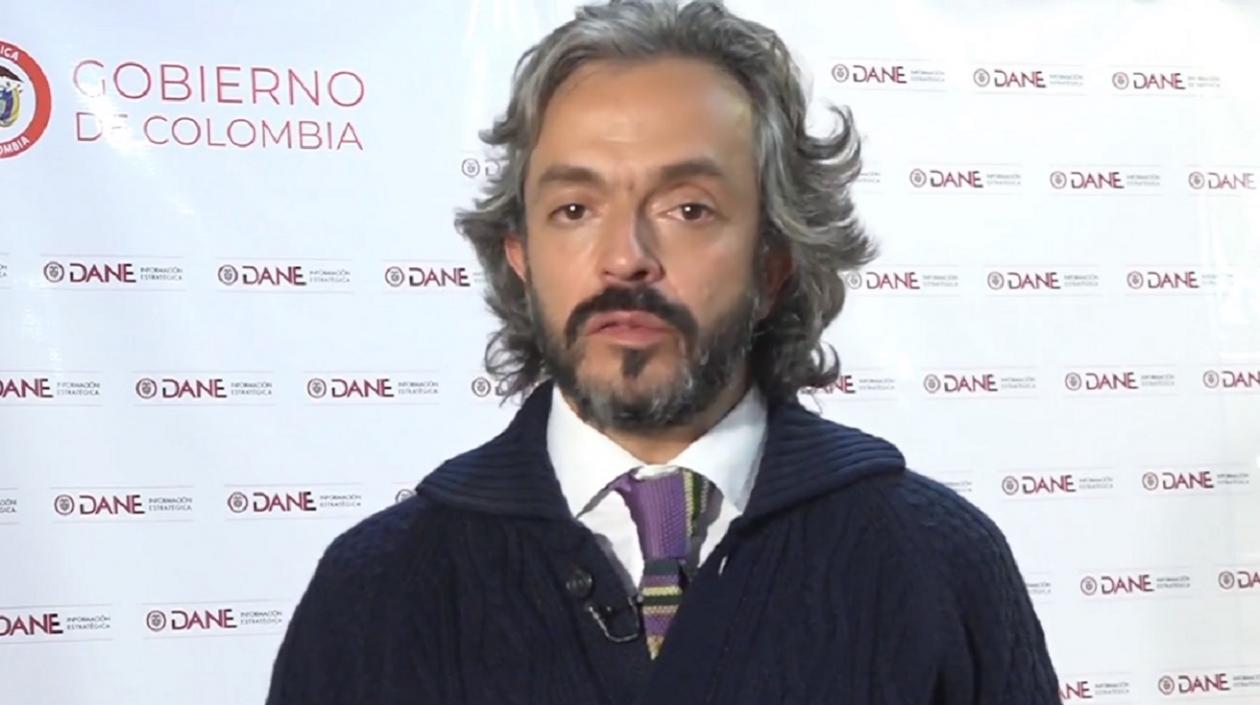 Juan Daniel Oviedo, director del DANE.