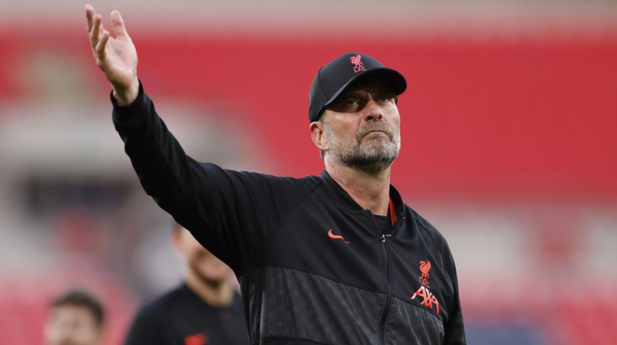 El entrenador del Liverpool, Jürgen Klopp.