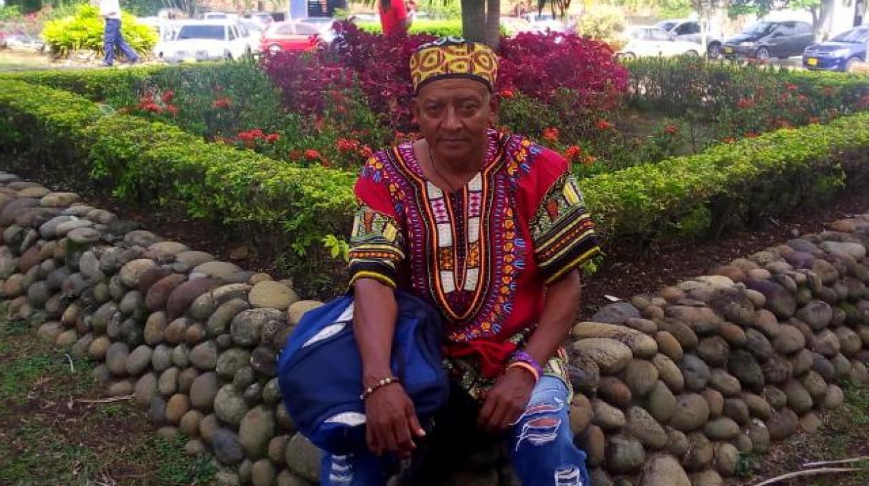 El líder social colombiano Edgar Quintero.