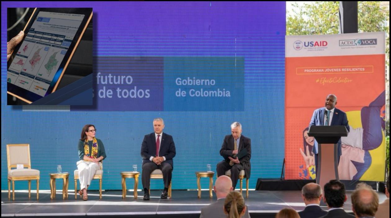 La plataforma Observa fue presentada por el presidente Duque.