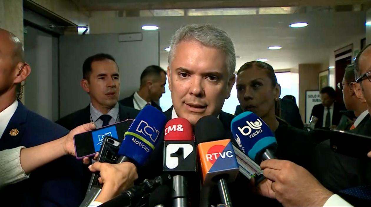 Presidente Iván Duque.